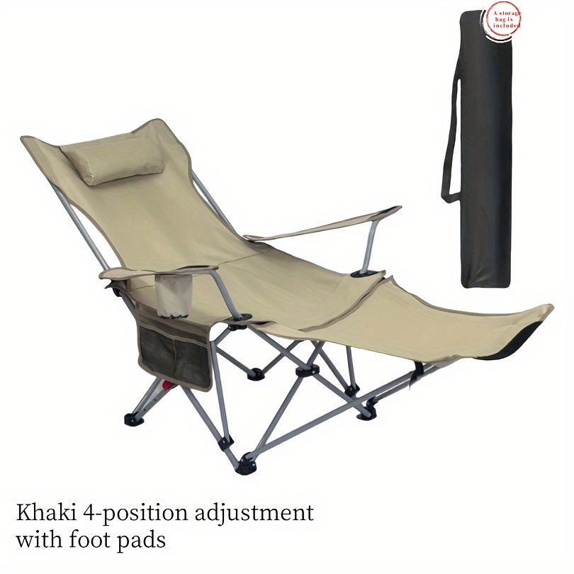 Outdoor Furniture Diy Plans - Портативный складной стул для кемпинга, 4-позиционная
