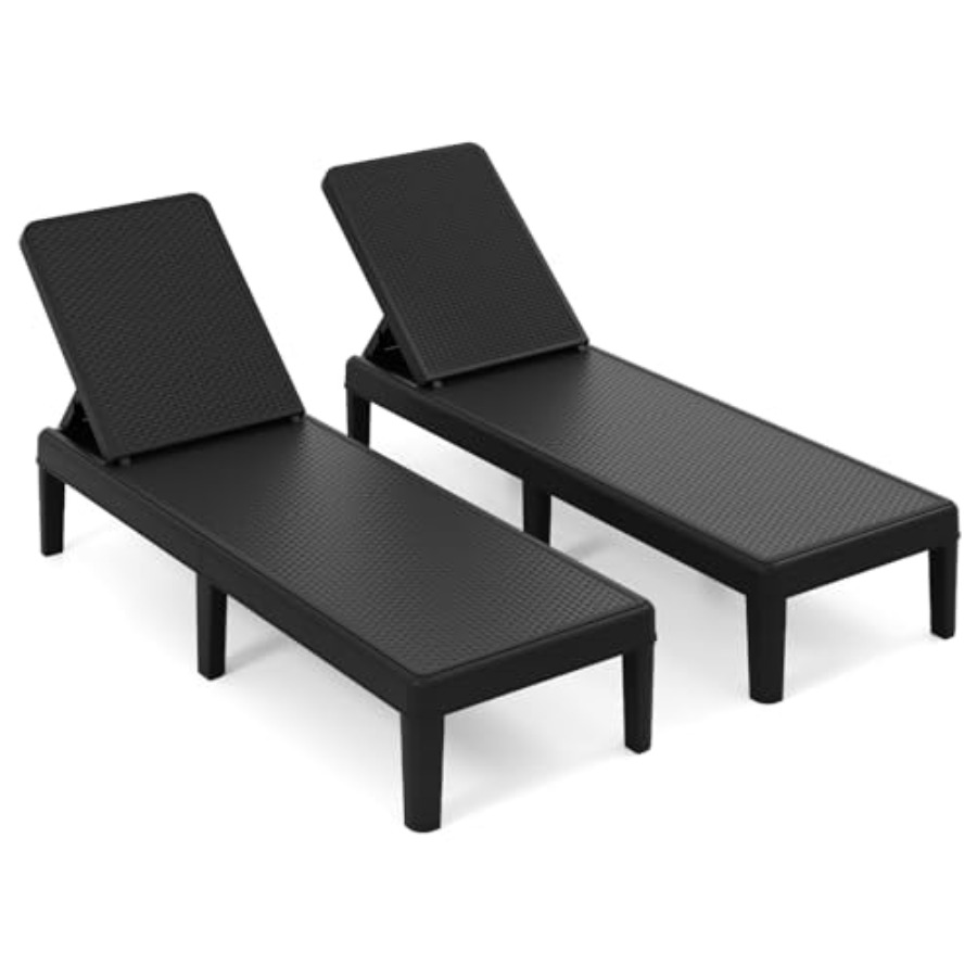 Deck Chair Lounger - Набор из 2-х уличных шезлонгов для