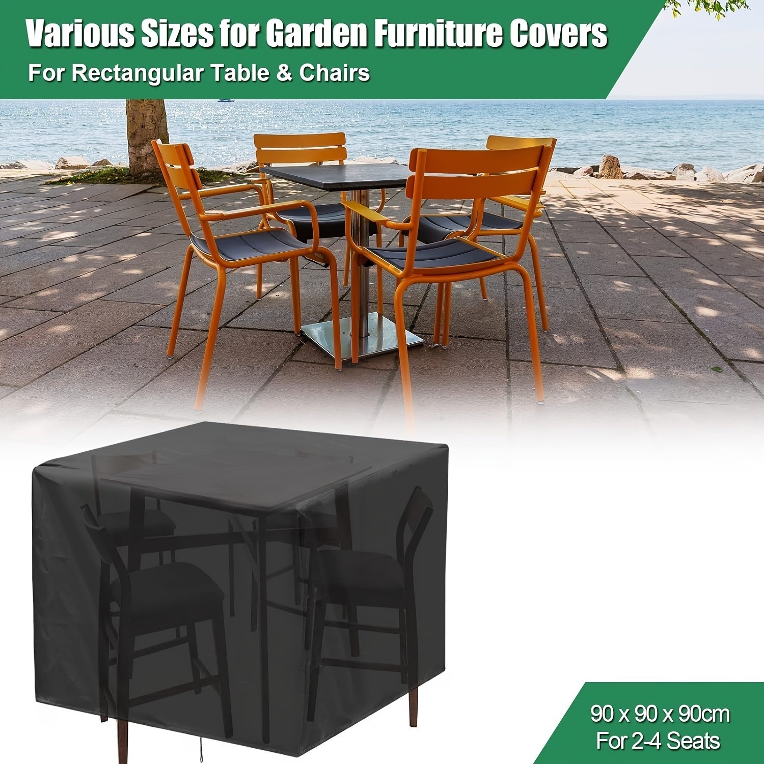 Outdoor Furniture Heavy - Прочный чехол для садовой мебели 210D