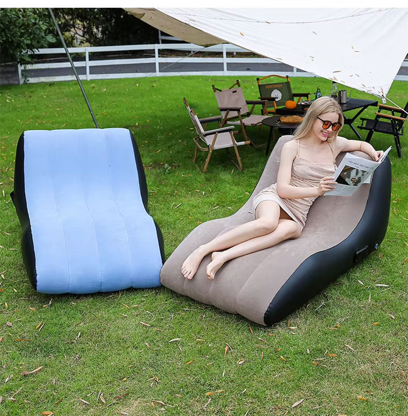 Надувной шезлонг, надувной шез – обзор и цена Deck Chair Lounger
