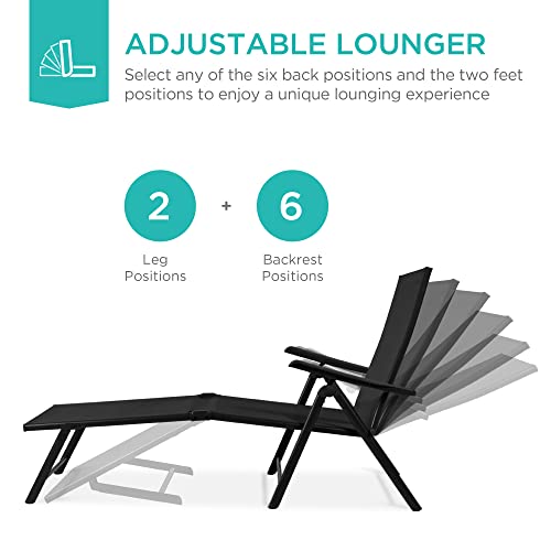 Комплект из 2 регулируемых скл – обзор и цена Deck Chair Lounger