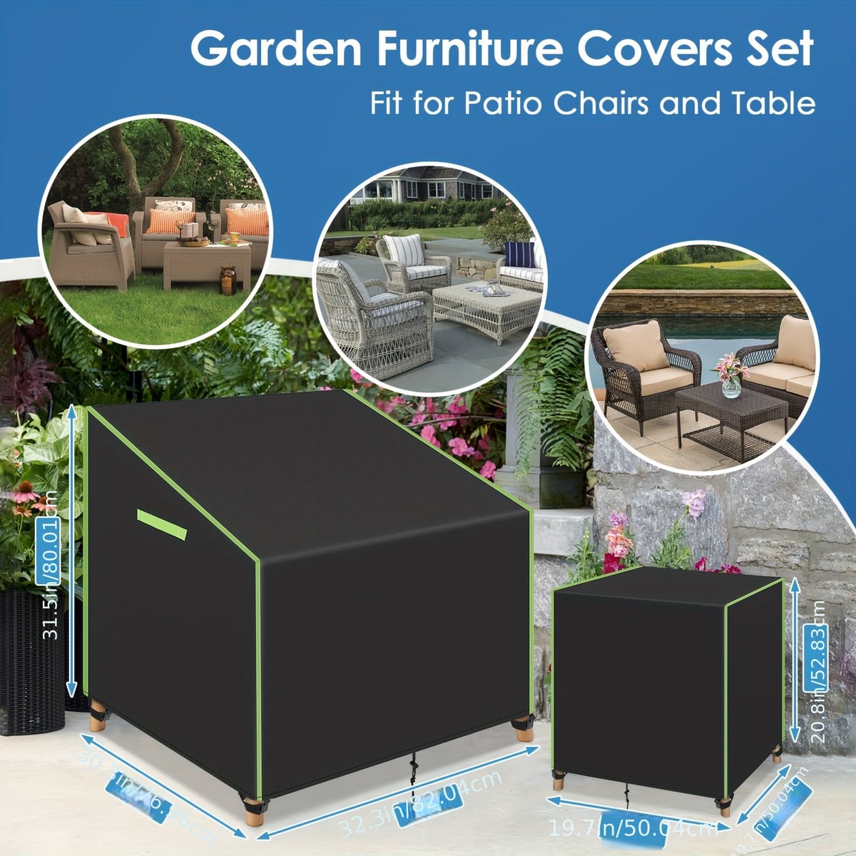 Комплект из 3 водонепроницаемы – обзор и цена Outdoor Furniture Patio