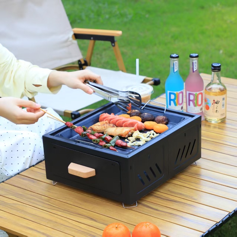 Портативный угольный гриль для – обзор и цена Outdoor Furniture Easy To Clean