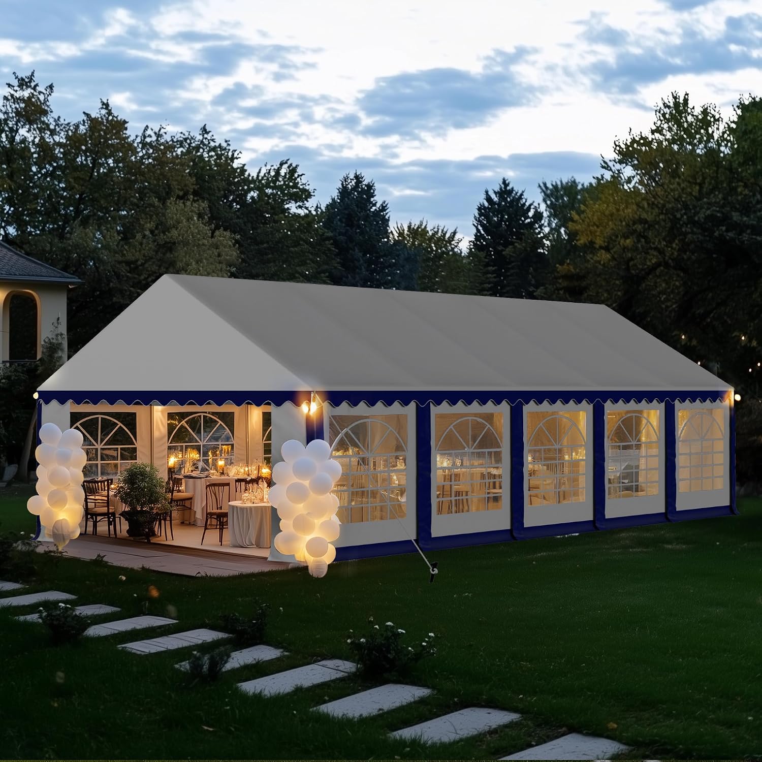 Тент для вечеринок 16x32 футов – обзор и цена Outdoor Furniture Heavy