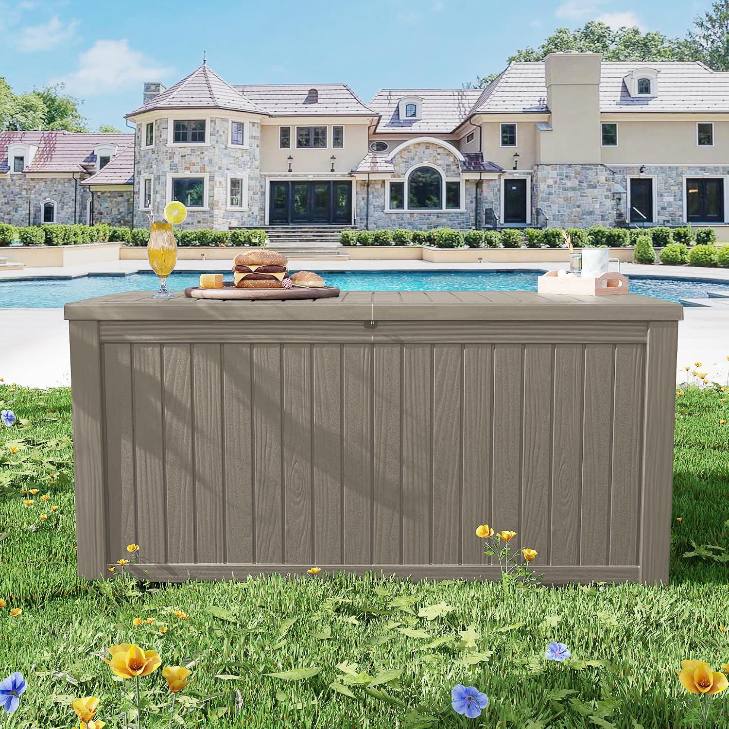 Уличный ящик для хранения объе – обзор и цена Outdoor Furniture With Storage For Cushions