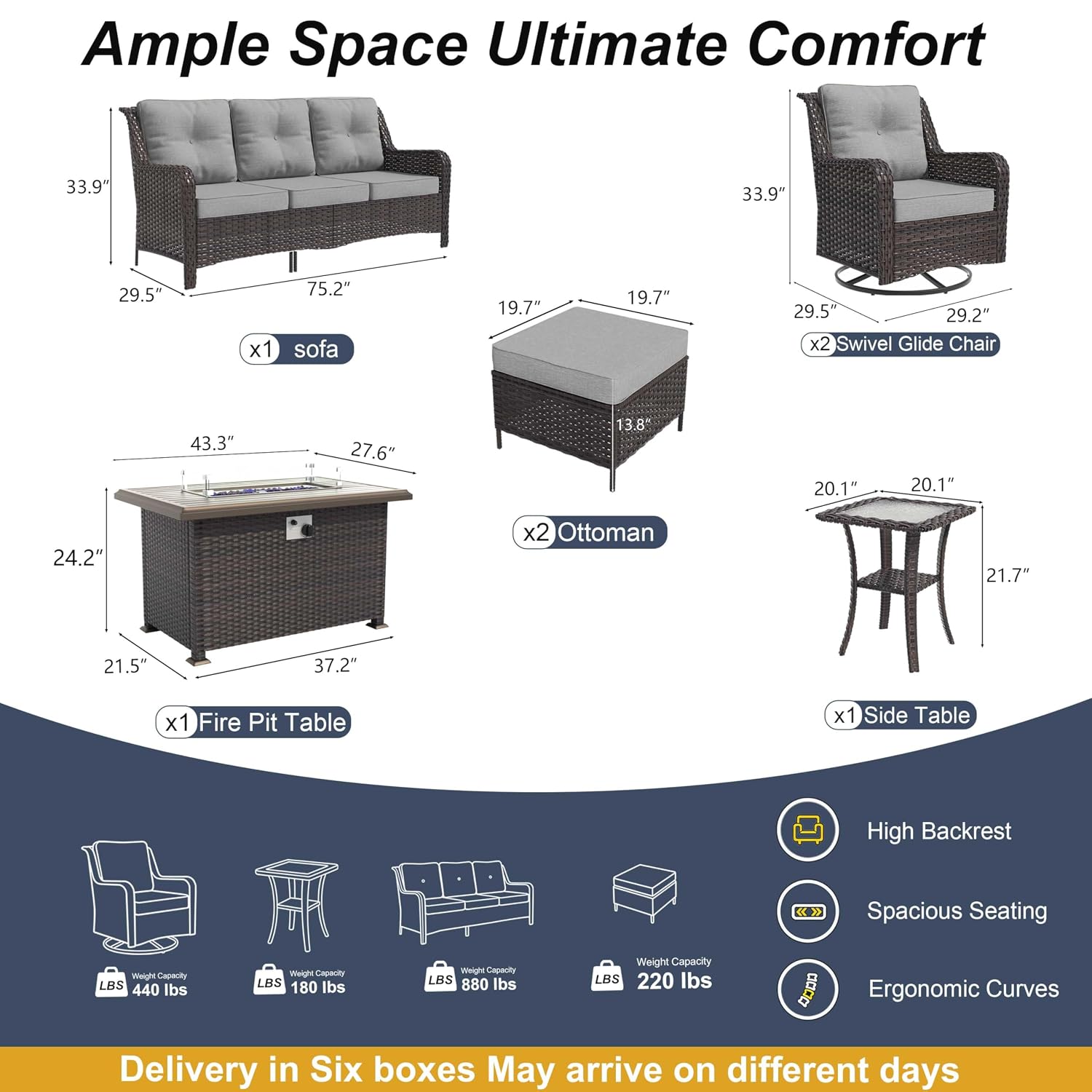 7-местный комплект садовой меб – обзор и цена Outdoor Furniture Ideas