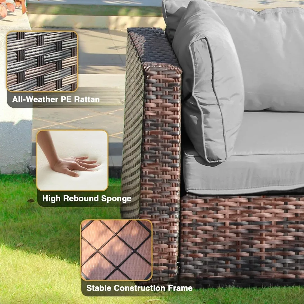 Комплект садовой мебели из 5 п – обзор и цена Outdoor Furniture With Fire Pit Table
