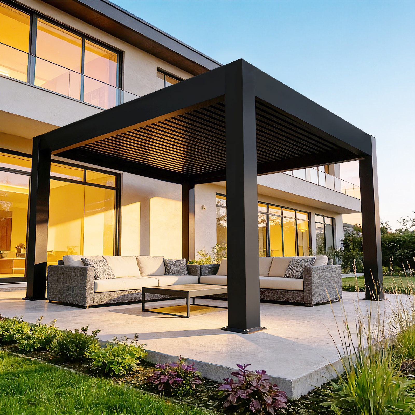 Уличный павильон из алюминиево – обзор и цена Outdoor Furniture Ideas