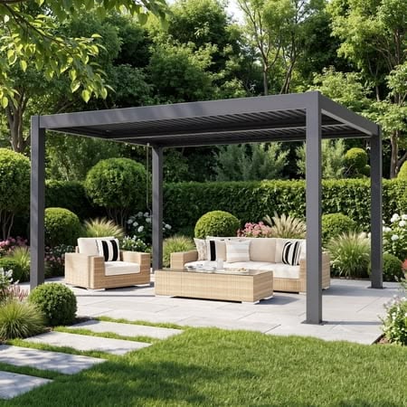 Уличный павильон из алюминиево – обзор и цена Outdoor Furniture Ideas