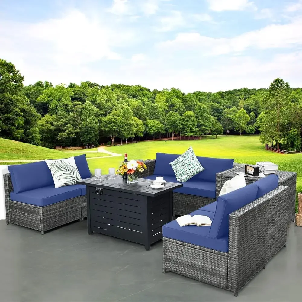 Комплект садовой мебели из 8 п – обзор и цена Outdoor Furniture With Storage For Cushions
