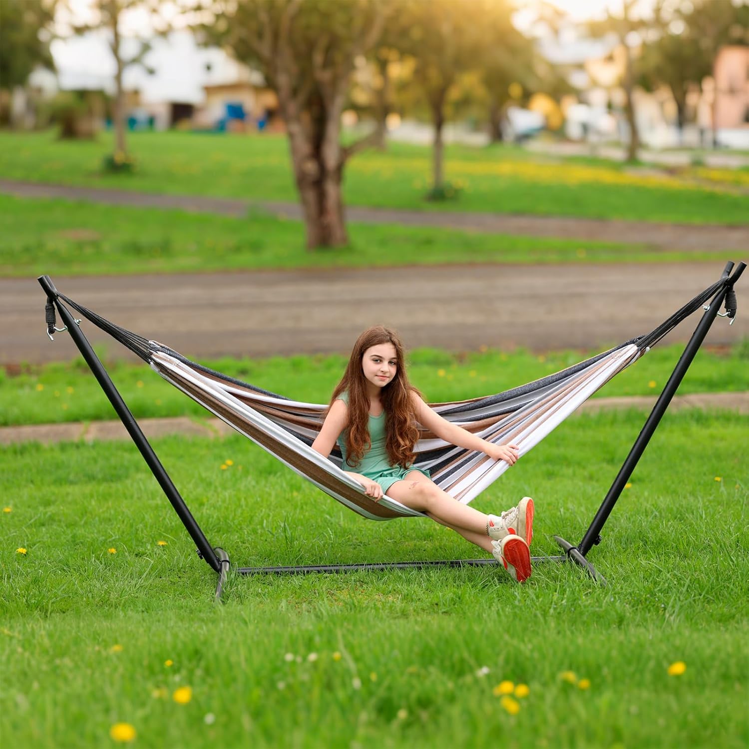Двойной гамак с подставкой в к – обзор и цена Hammock With Stand