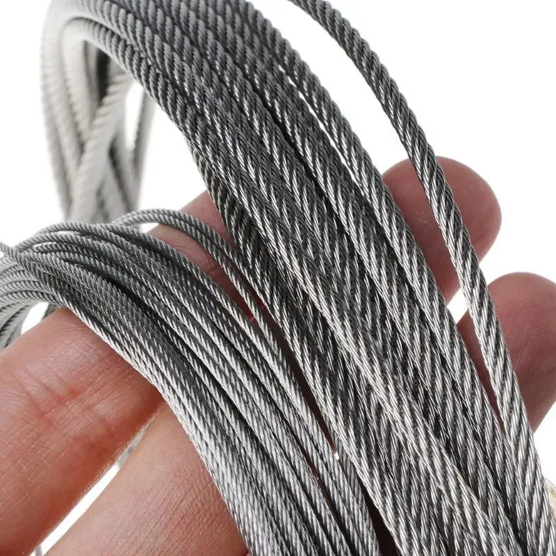 Рулон стального троса из нержа – обзор и цена Outdoor Furniture Rope
