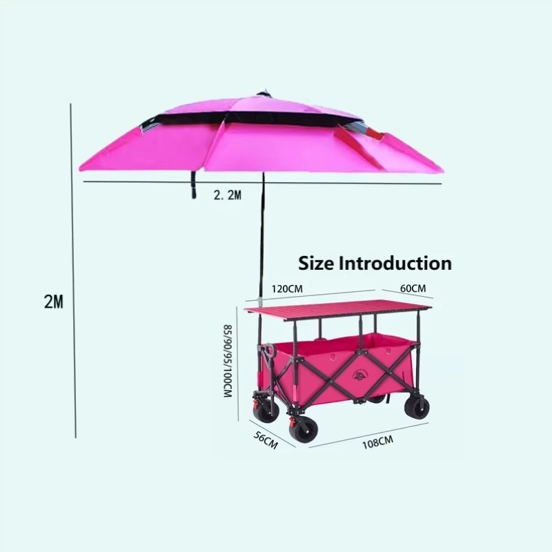 Складная тележка 420 л, высоко – обзор и цена Outdoor Furniture Heavy